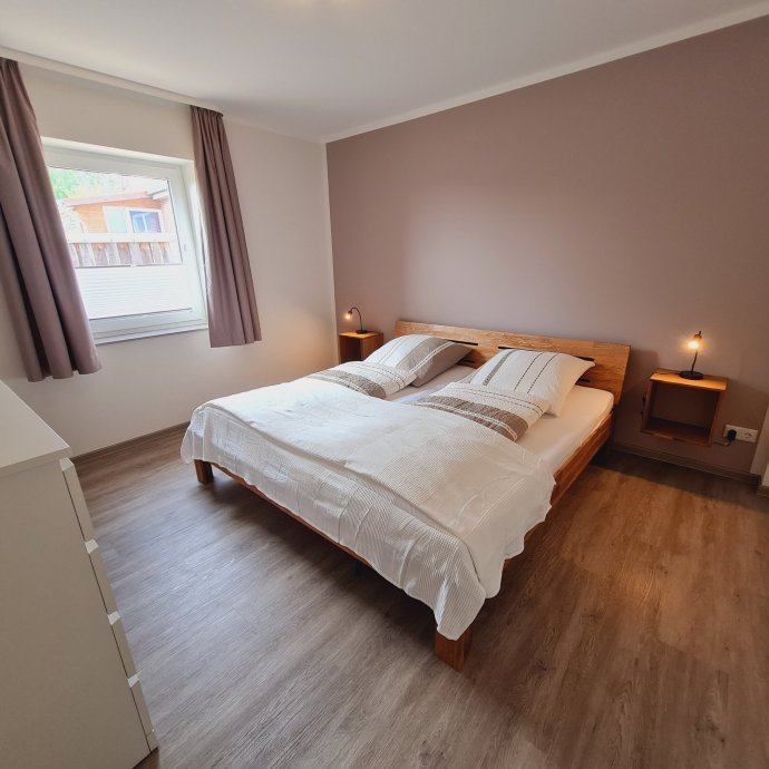 Schlafzimmer - Ferienwohnung "Fasan" im EG