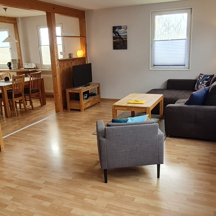 Wohnzimmer - Ferienwohnung "Weizen" im EG