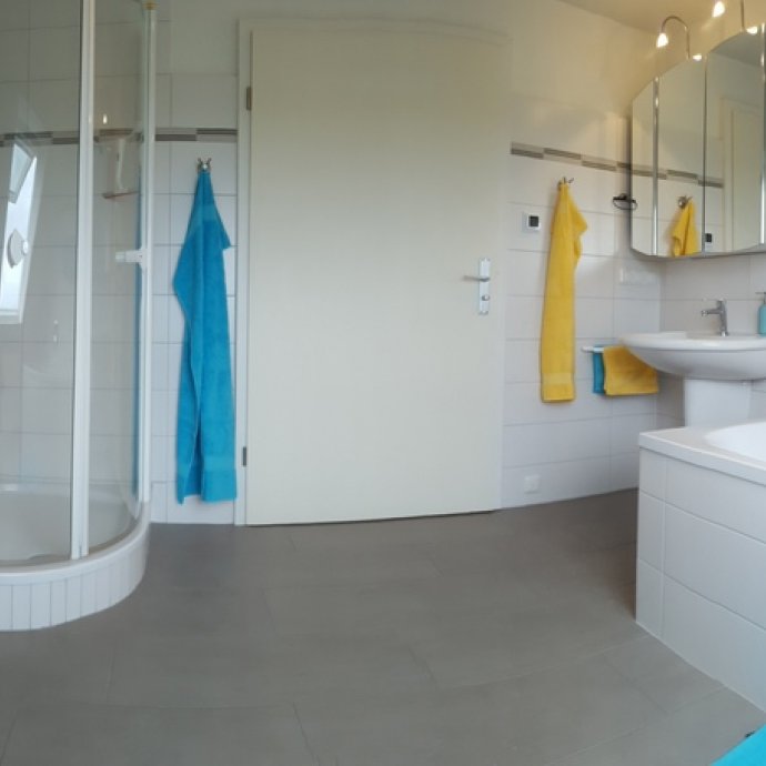Badezimmer - Ferienwohnung "Gerste" im OG