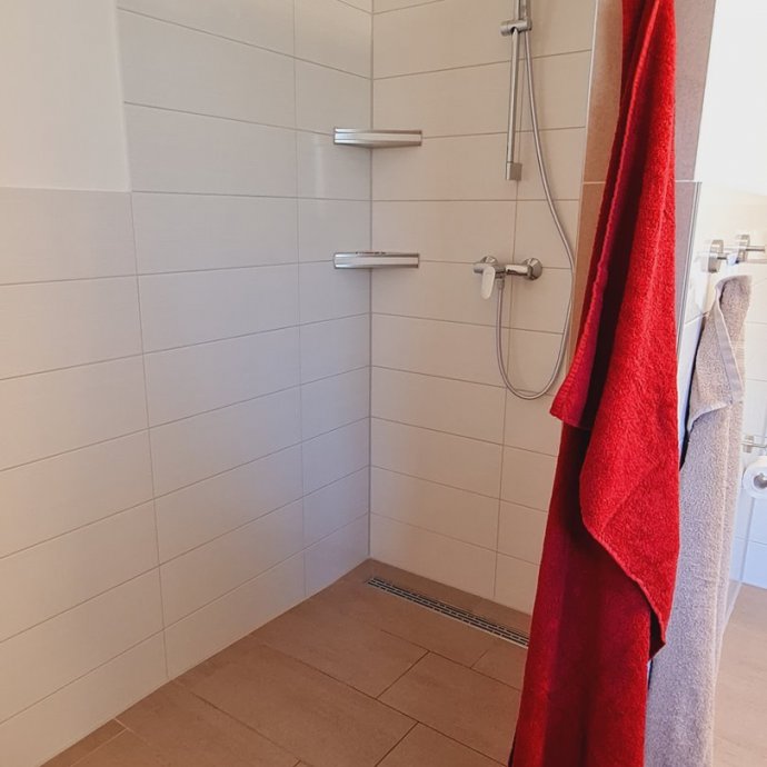 Dusche - Ferienwohnung "Hase" im EG