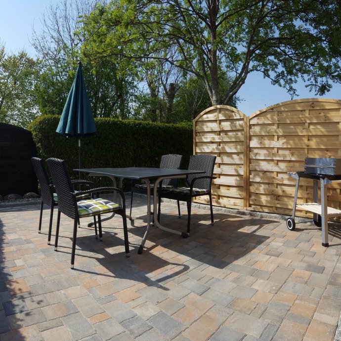 Terrasse - Ferienwohnung "Gerste" im OG