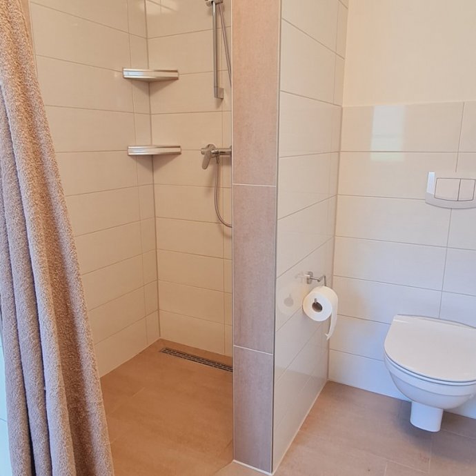 Dusche - Ferienwohnung "Fasan" im EG