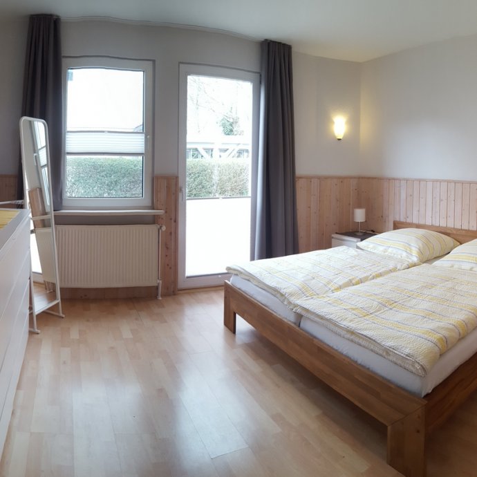 Schlafzimmer 1 - Ferienwohnung "Weizen" im EG