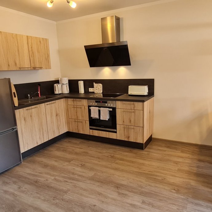 Küche - Ferienwohnung "Hase" im EG